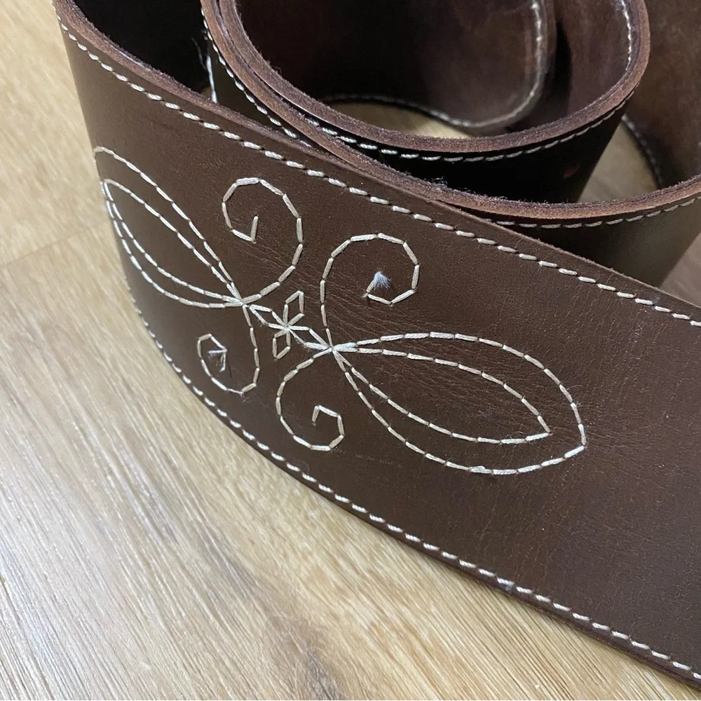 Free People Willow Hip Belt M/L Brown